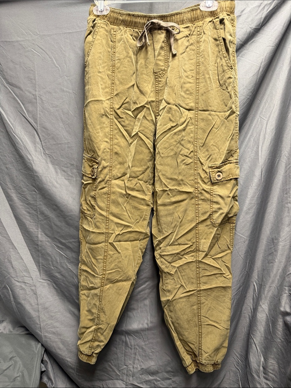 Velvet Heart Olive Green Cargo Jogger Pants